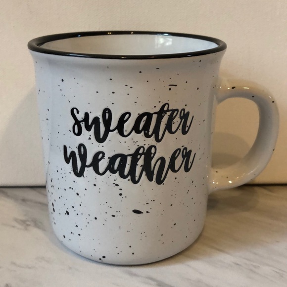 Other - New Ceramic Fall Campfire Sweater Weather Mug